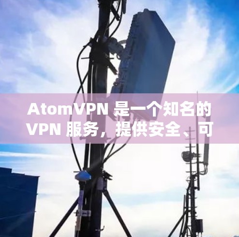 AtomVPN 是一个知名的VPN 服务，提供安全、可靠和易于使用的 VPN 体验。AtomVPN 专注于提供加密和安全的网络连接，帮助用户保护其在线活动的隐私