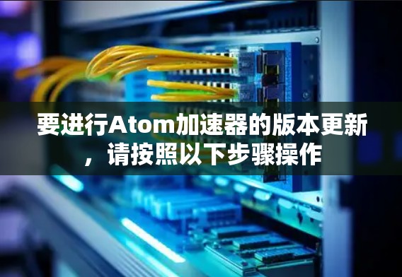 要进行Atom加速器的版本更新，请按照以下步骤操作