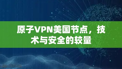原子VPN美国节点，技术与安全的较量
